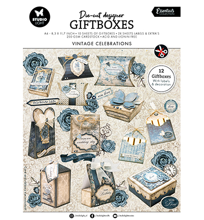 SL-ES-DCPP259 - StudioLight - DIY Giftboxes Paper pad Essentials nr.259