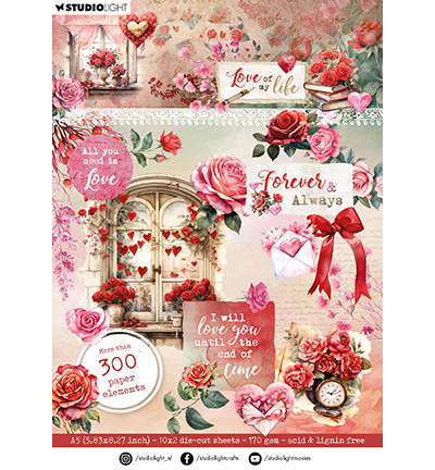 SL-LL-DCPP273 - StudioLight - Paper elements Love of my life nr.273