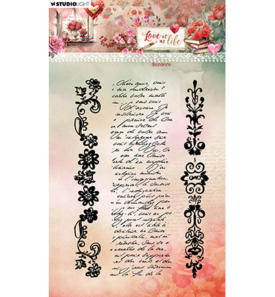 SL-LL-STAMP777 - StudioLight - Borders Love of my life nr.777