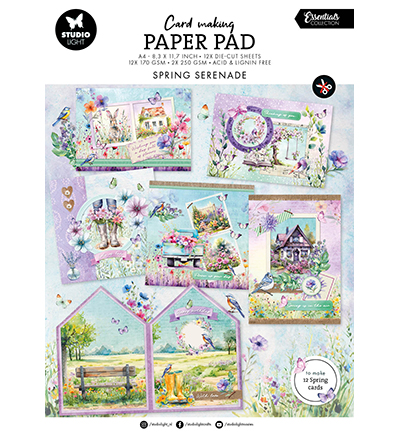 SL-ES-CMP15 - StudioLight - Card Making Pad Spring Serenade Essentials nr.15