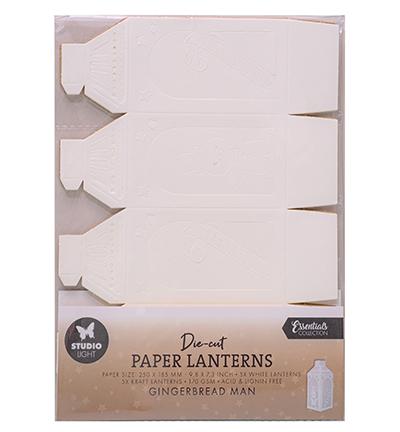 SL-ES-PS53 - StudioLight - Paper lanterns Gingerbread man Essentials nr.53