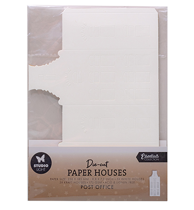 SL-ES-PS58 - StudioLight - Paper houses Post office Essentials nr.58