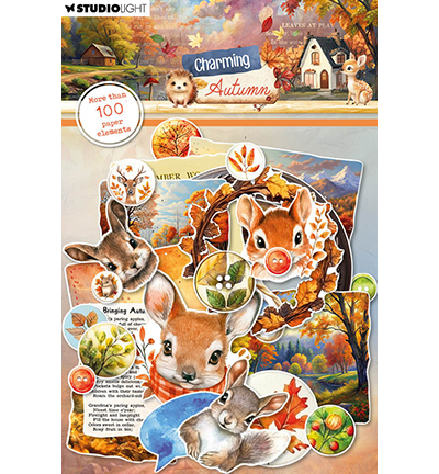  -  - Labels, images & animal heads Charming Autumn nr.29