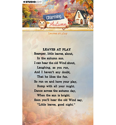  -  - Leaves at play Charming Autumn nr.872