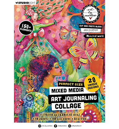  -  - Cut and paste book Whymsical world Art by Marlene nr.359