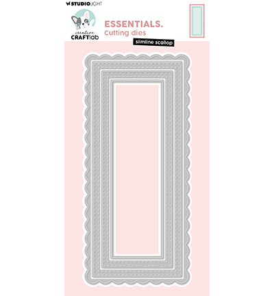  -  - Slimline scallop Essentials nr. 1046