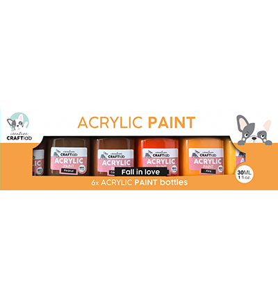 CCL-ES-ACP44 - CraftLab - Acrylic paint Fall in love Essentials nr. 44