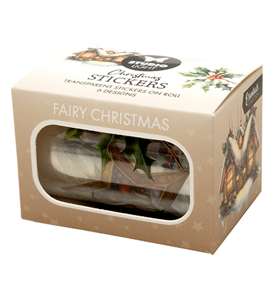SL-ES-STIC50 - StudioLight - Clear Stickers Fairy Christmas Designs Essentials nr. 50