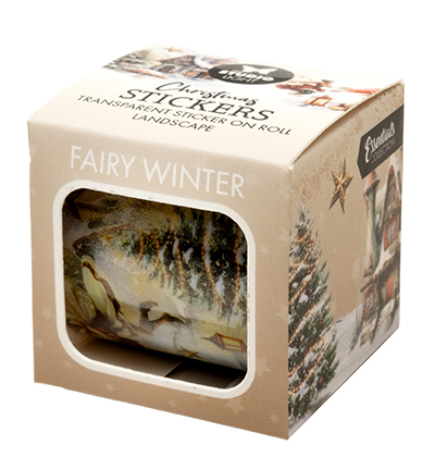 SL-ES-STIC51 - StudioLight - Clear Stickers Fairy Winter on a roll Essentials nr. 51