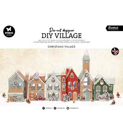 SL-ES-DCPP348 - StudioLight - Village Christmas Village Essentials nr. 348