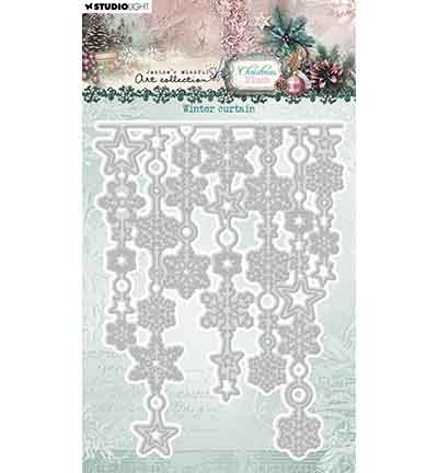  -  - Winter curtain Christmas Blush nr. 1062