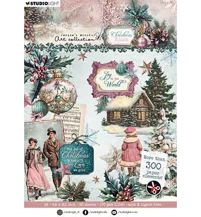  -  - Paper elements Christmas Blush nr. 392