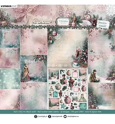  -  - Double-sided scrapbooking Christmas Blush nr. 394