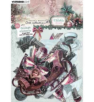  -  - Collage elements Christmas Blush nr. 45