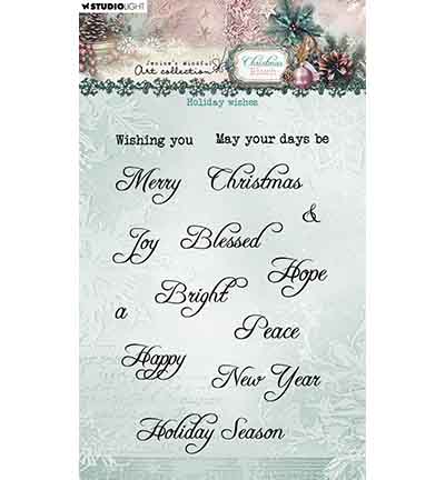  -  - Holiday wishes Christmas Blush nr. 884