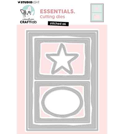 -  - Stitched A6 Essentials nr. 1056