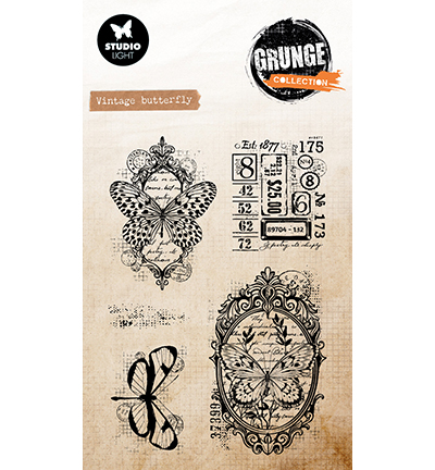  -  - Vintage butterfly Grunge Collection nr. 893
