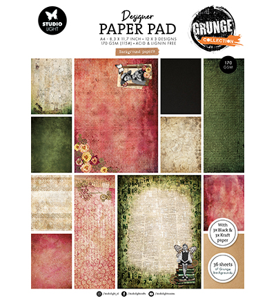  -  - Background papers Grunge Collection nr. 400