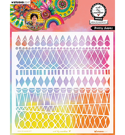  -  - Pretty shapes Art By Marlene nr. 377