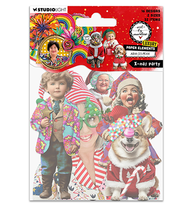 ABM-25-PE44 - Art by Marlene - X-mas party Art By Marlene 32 Elements nr. 44