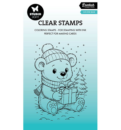 SL-ES-STAMP894 - StudioLight - Winter bear Essentials nr.  894 - 