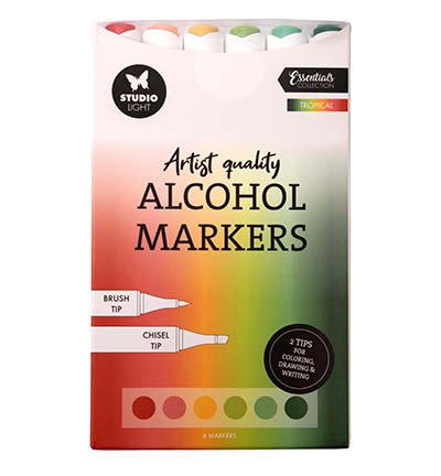 SL-CO-MARK46 - StudioLight - Alcohol Markers Tropical Essentials nr. 46 - 