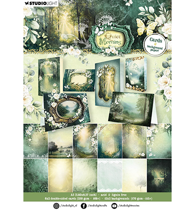 SL-QM-DPP401 - StudioLight - Cards & backgrounds Quiet Morning nr. 401