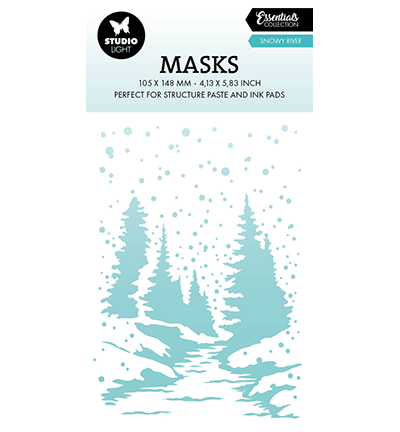 SL-ES-MASK380 - StudioLight - Snowy river Essentials nr. 380
