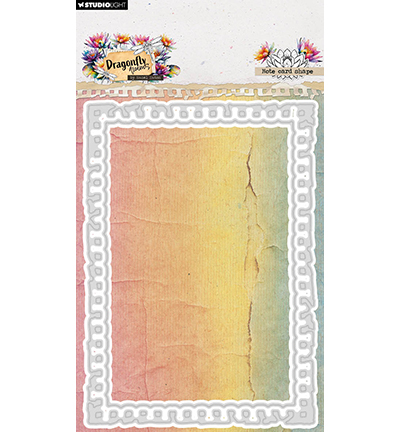 HE-DD-CD1064 - Hazel Eaton - Note card shape Dragonfly Dreams nr. 1064