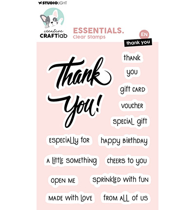 CCL-ES-STAMP911 - CraftLab - Thank you Essentials nr. 911