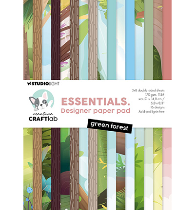 CCL-ES-DPP407 - CraftLab - Green forest Essentials nr. 407