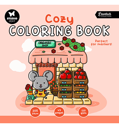 SL-ES-CB02 - StudioLight - Coloring Book Cozy, Essentials nr.02