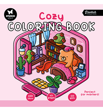 SL-ES-CB05 - StudioLight - Coloring Book Cozy, Essentials nr.05