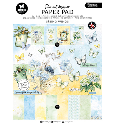 SL-ES-DCPP412 - StudioLight - Butterflies Essentials nr. 412