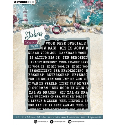 JMA-TH-STIC72 - Jenines - Zegels & Teksten Tide of Hope nr. 72