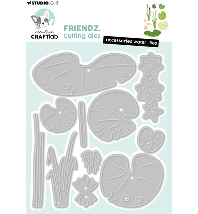 CCL-FR-CD1083 - CraftLab - Waterlelies Friendz nr. 1083