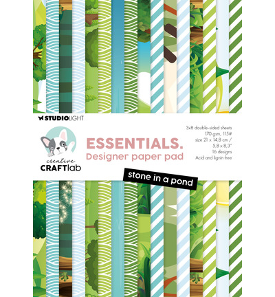 CCL-ES-DPP428 - CraftLab - Stone in a pond Essentials nr. 428
