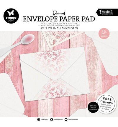 SL-ES-DCPP442 - StudioLight - Envelopes for 12,7x17,78cm cards Essentials nr. 442
