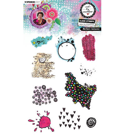 ABM-26-STAMP936 - Art by Marlene - ABM Clear Stamp – Perfect Textures Art by Marlene nr. 936