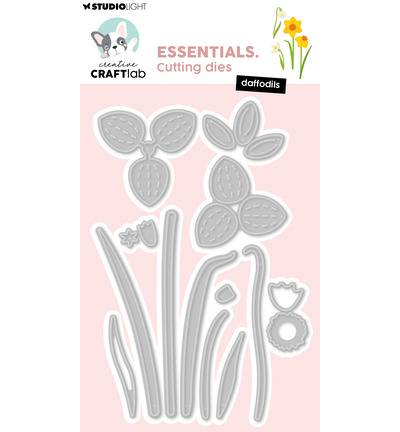 CCL-ES-CD1107 - CraftLab - CCL Stansmallen – Daffodils Essentials nr. 1107