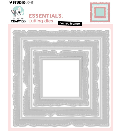 CCL-ES-CD1108 - CraftLab - CCL Stansmallen – Nested Frames Essentials nr. 1108