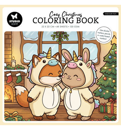 SL-ES-CB13 - StudioLight - StudioLight Coloring Book – Cozy Christmas Indoor Fun Essentials no. 13