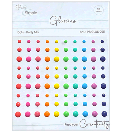 PS-GLOS-005 - Pure & Simple - Dots, Party Mix