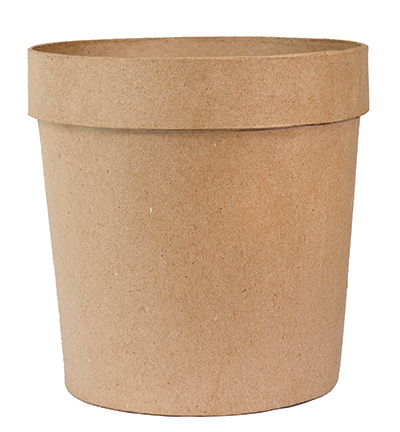 Pot 20cm - Kippers - Paper Mache Pot 20cm