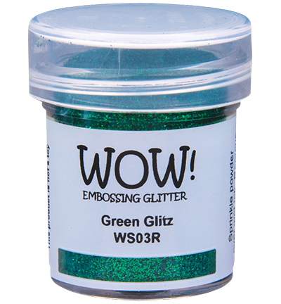 WS03R - Wow! - Green Glitz