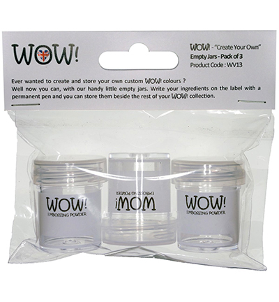 WV13 - Wow! - Empty Jars - Pack of 3