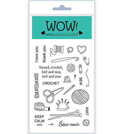 STAMPSET61 - Wow! - Simply Sew (by Gemma Campbell)