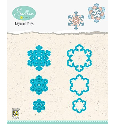 LDSF005 - Nellies Choice - Layered Dies -Snowflakes 05