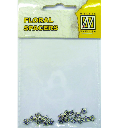FLP-SP-001 - Nellies Choice - Floral Spacers -  silver  nr. 1