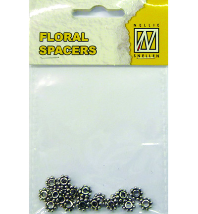 FLP-SP-005 - Nellies Choice - Floral Spacers -  silver  nr. 5